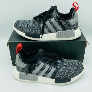 Men’s Adidas NMD R1 Glitch Camo Black Shoes Size 8